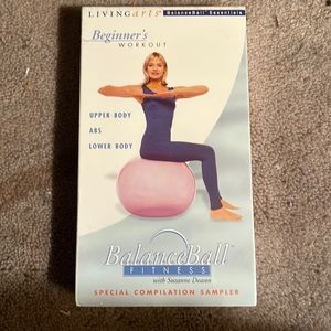 Brand new balance ball VHS tape